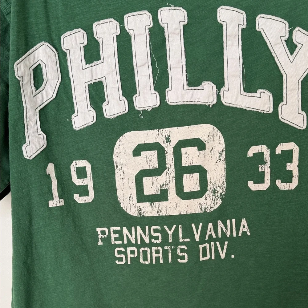 Free People Green Philly Sports Tee - Picture 4 of 9